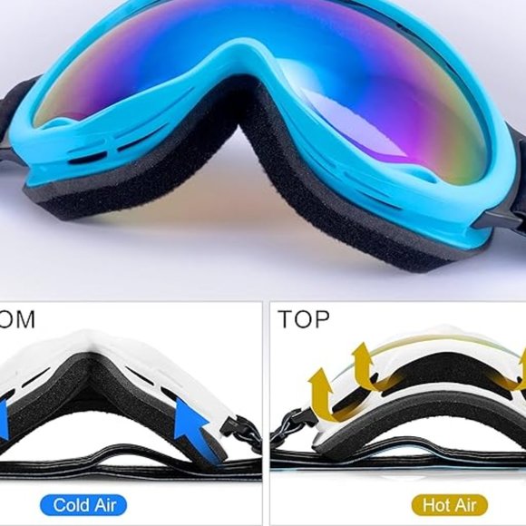 Ski Goggles Snowboard Goggles Snow Goggles For Women Girls Adults - Picture 9 of 9